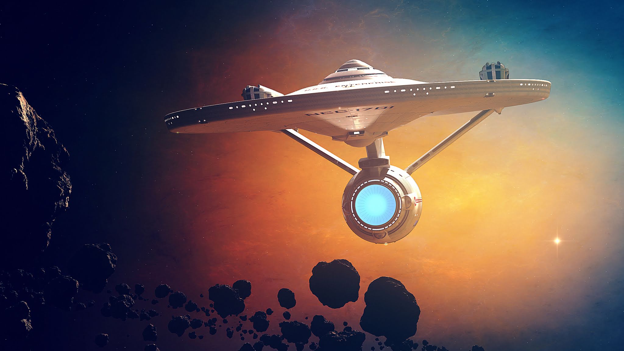 Star Trek Uss Enterprise Refit Wallpaper