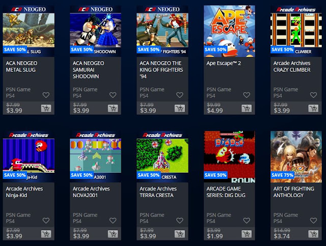 خصومات جديدة على متجر PlayStation Store الأمريكي و قائمة من الإصدارات الكلاسيكية بسعر مناسب 