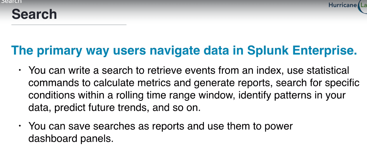 Searching In Splunk - Concepts - Splunk
