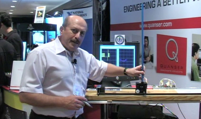 Quanser Engineering Blog - Your Comments Welcomed!: August 2009 | Modelling and control of rotary inverted pendulum  