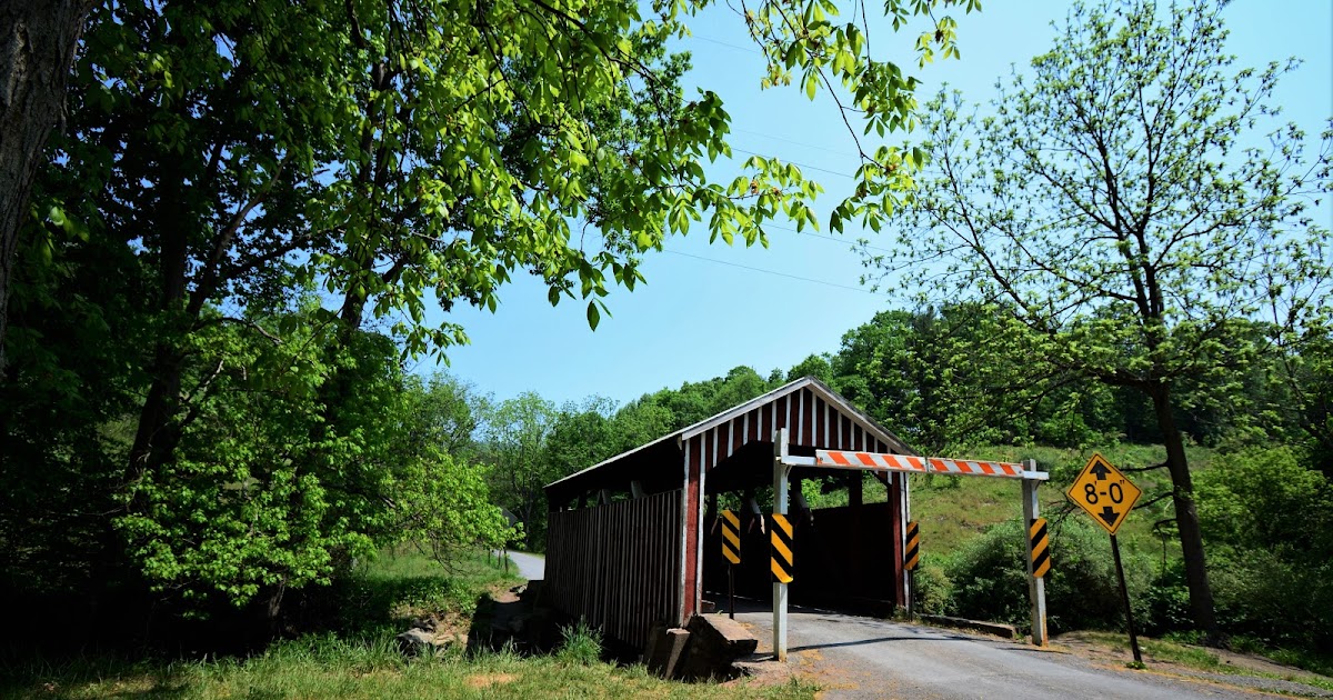 COVERED BRIDGES IN OHIO + HIMMEL'S CHURCH COVERED BRIDGE REBUCK