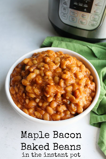 Baked beans are a classic side dish for good reason. This recipe flavors delicious baked beans with maple and bacon. They start with dried beans and can still be made in a couple of hours with the help of a pressure cooker. Baked beans are a classic side dish for good reason. This recipe flavors delicious baked beans with maple and bacon. They start with dried beans and can still be made in a couple of hours with the help of a pressure cooker.