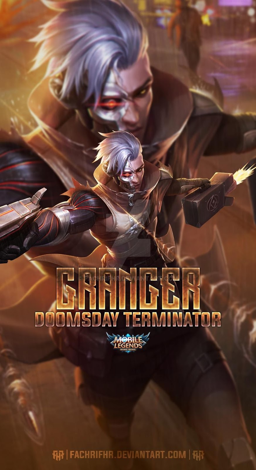 Dark As Night Mlbb Wallpaper Hd 4k Granger