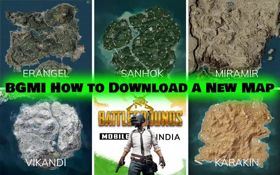 BGMI map download nan, BGMI maps, battleground mobile india apk download, bgmi map names