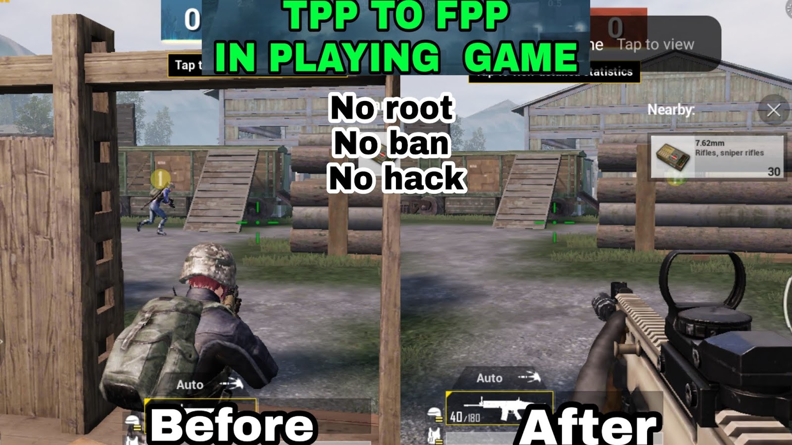 Mr Hacker Baba Tpp To Fpp In Plying Pubg Mobile