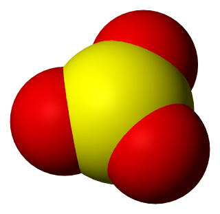 Kükürt trioksit molekülü 3d