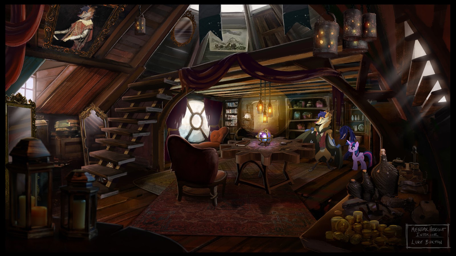 Equestria Daily MLP Stuff! Awesome Concept Art fromt he MLP Movie