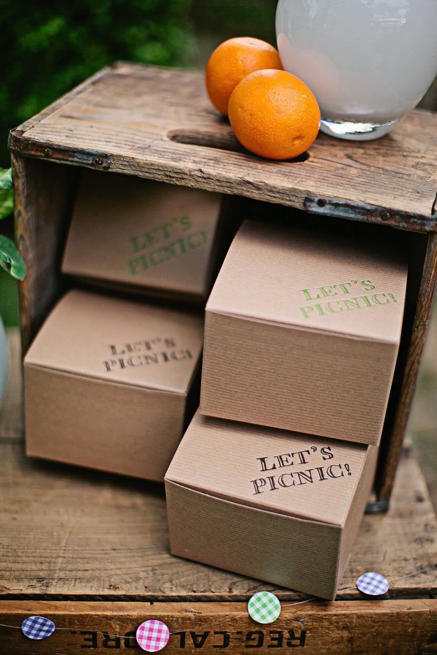 Rehearsal Dinner Picnic Box