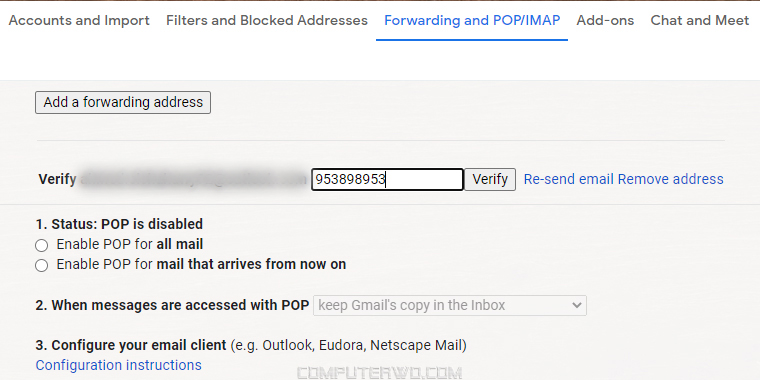 كيفية تمكين إعادة توجيه البريد التلقائي في Gmail