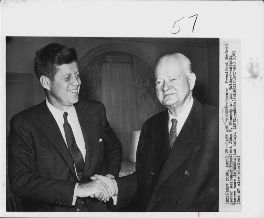 JFK & Herbert Hoover