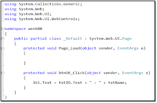 ASP.NET : Web Server Control | Shorty Bluejova | Open Learning | HTML ...