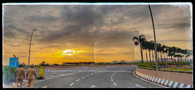 Sunset india