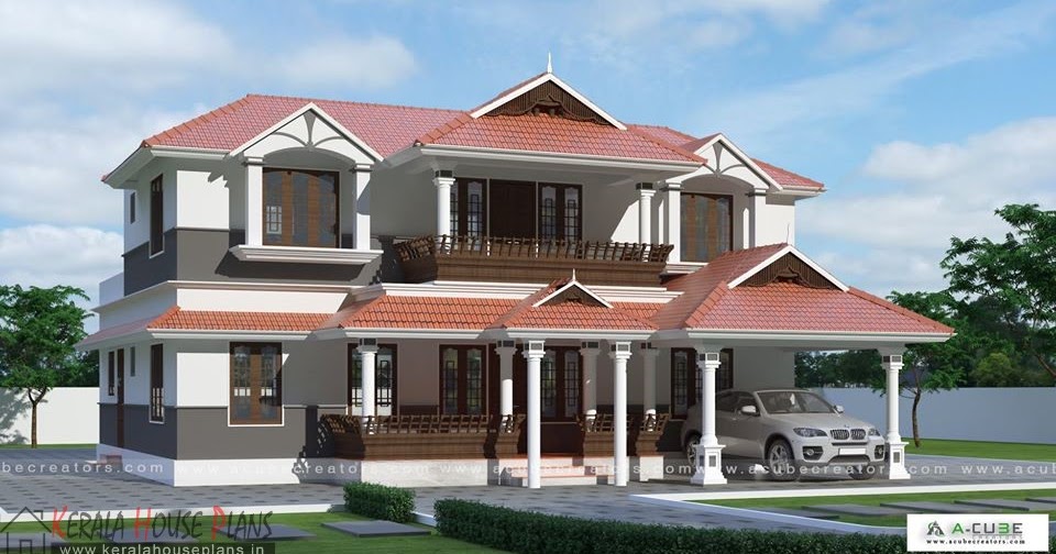 Kerala House Plans Designs, Floor Plans and Elevation