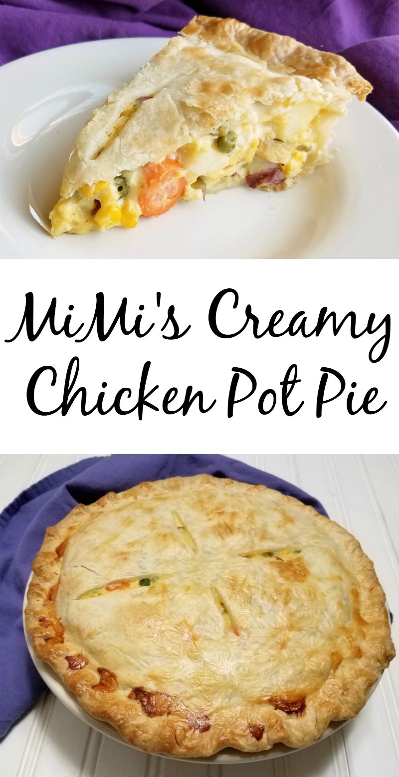 Cooking With Carlee: MiMi's Creamy Chicken Pot Pie