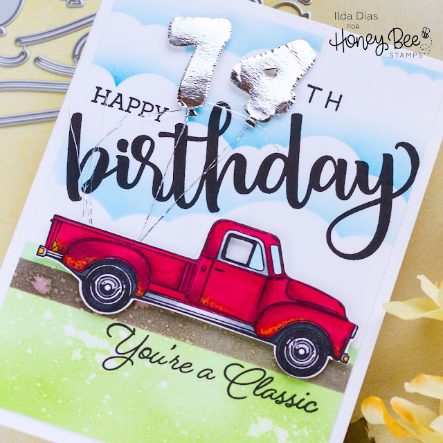 Little Pickup Birthday Card | Honey Bee Stamps