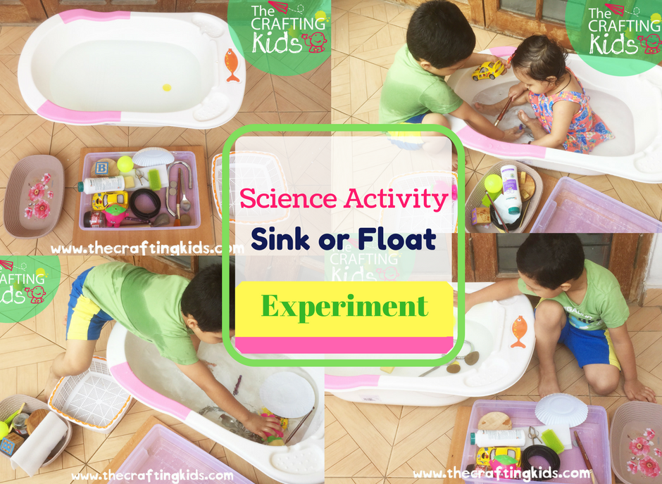 Float Or Sink Activity A Science Experiment For Toddlers