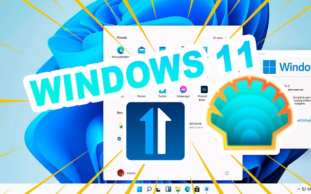 Como cambiar el botón de Inicio de Windows 11, Open Shell Menú, Start11