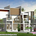 5 bedroom flat roof contemporary residence 3350 square feet