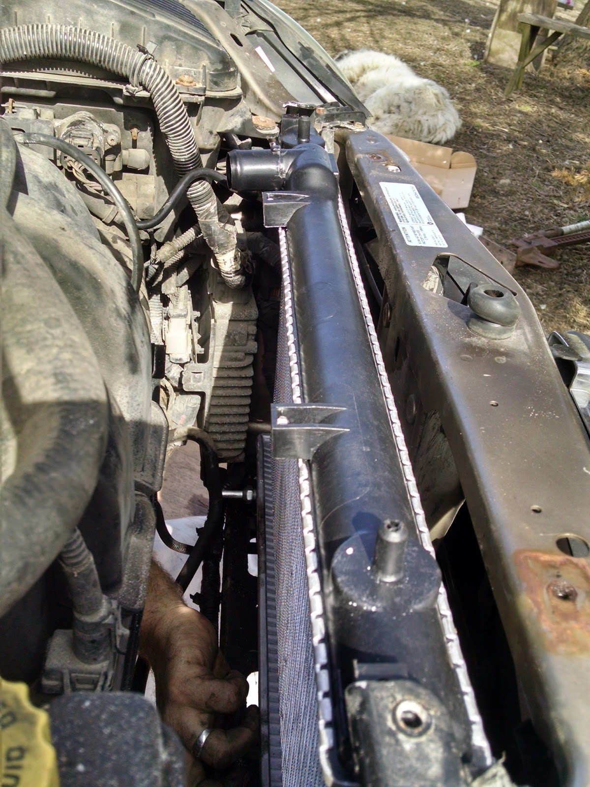 The Poor Farm Ticking Off the Car god.