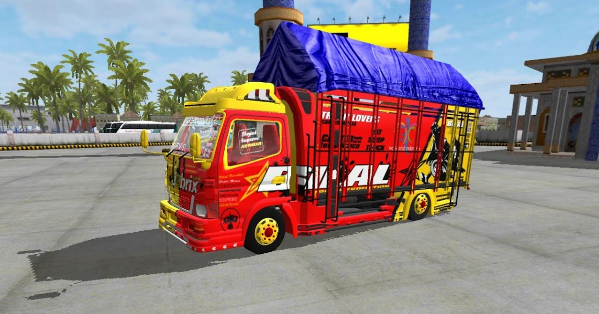  DOWNLOAD  MOD  TRUCK  CANTER  TE BUSSID 