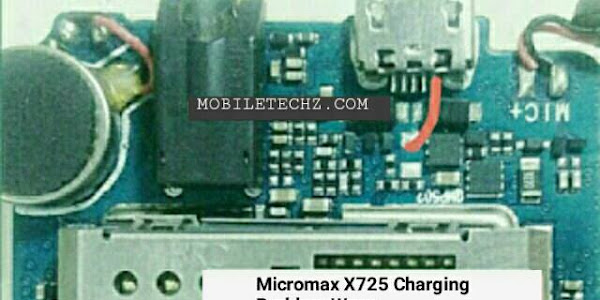 Micromax x725 Charging Problem Jumper Solution