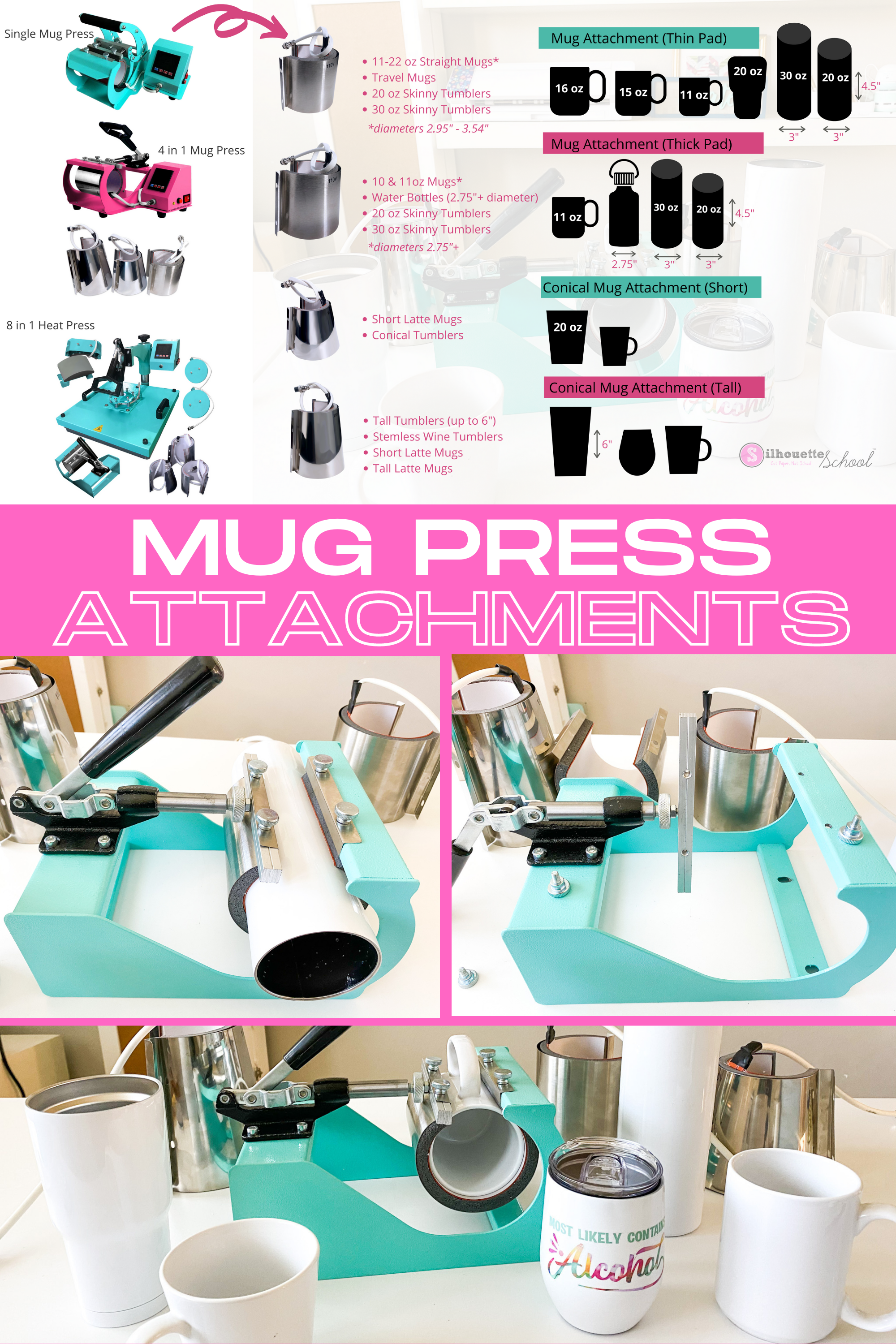 Cricut Mug Press: Mugs, Tumblers, and More That Will Work 