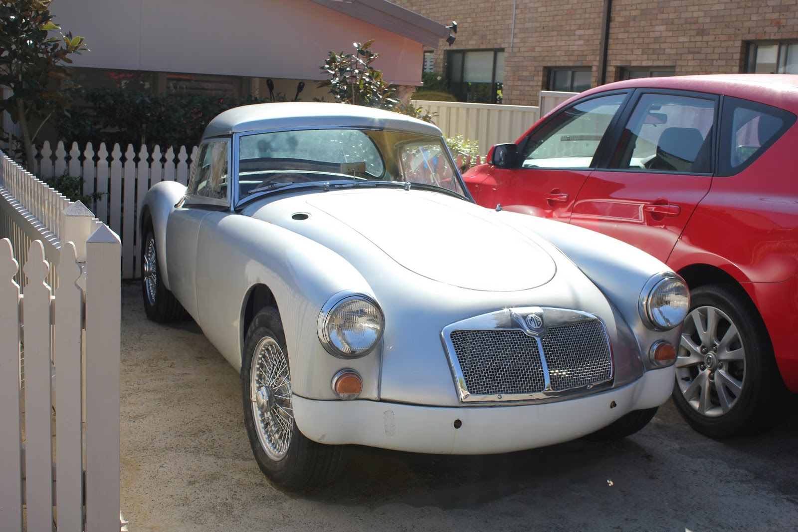 Aussie Old Parked Cars MGA