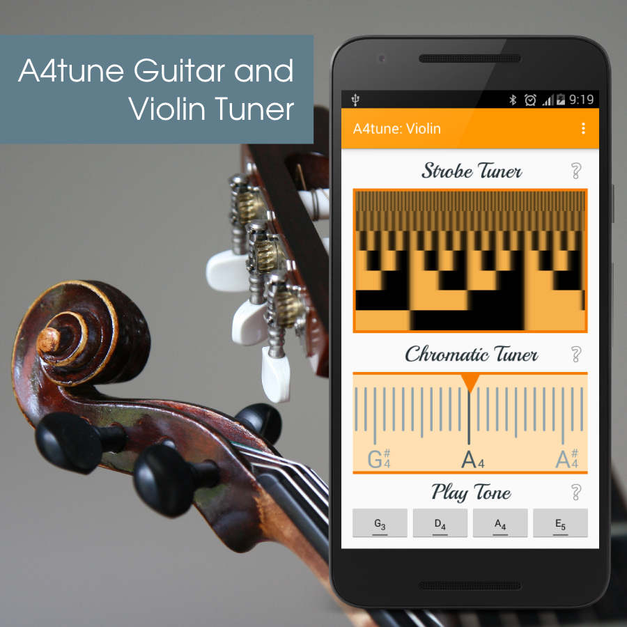 A4tune Guitar and Violin Tuner