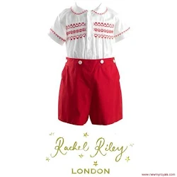Prince George Style Rachel Riley Set and Start-Rite Shoes 