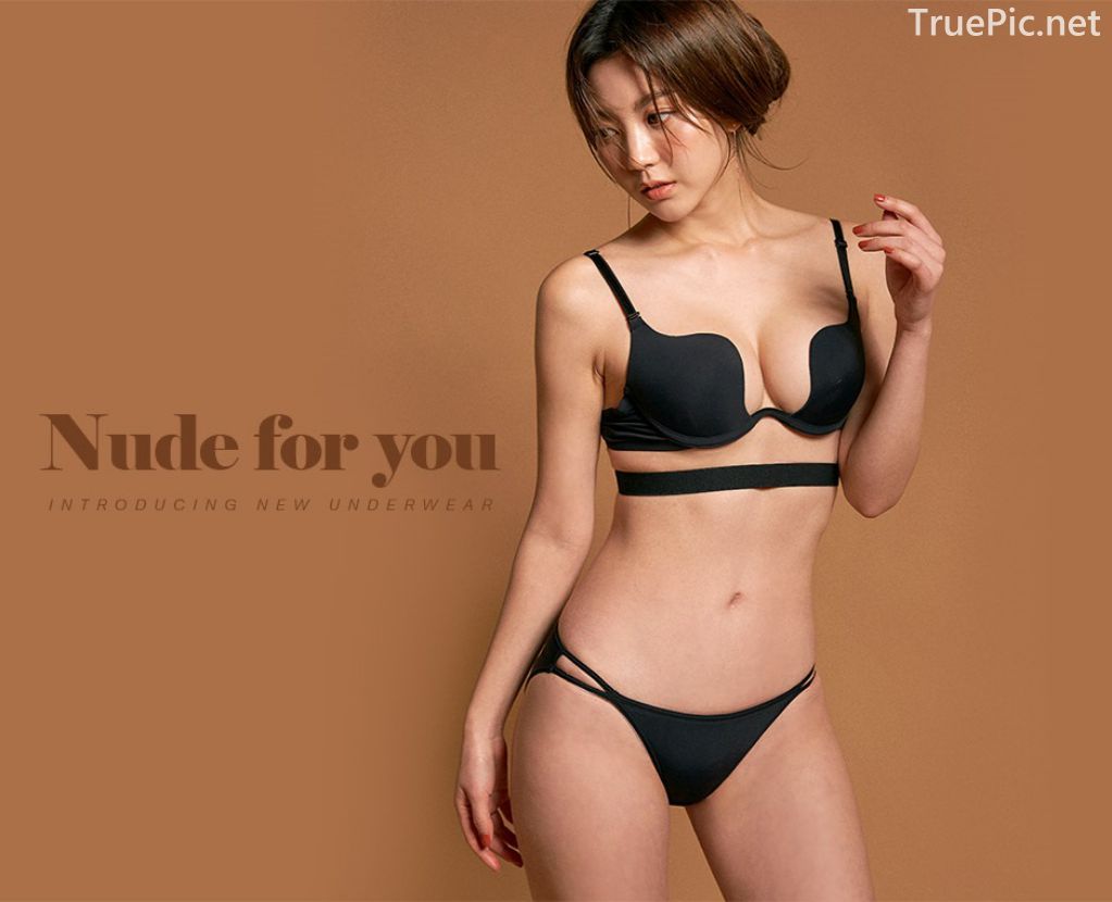Korean Fashion Model - Lee Chae Eun - Nude For You Lingerie Set - TruePic.net - Picture 15