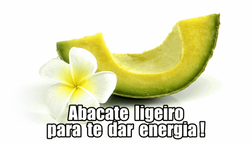 Abacate ligeiro para te dar energia e muita saúde!