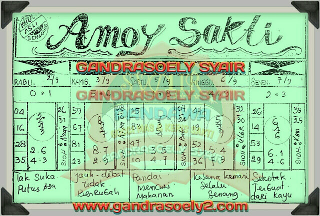 Syair SGP Hari Ini Minggu 06092020 Syair SGP Hari Ini