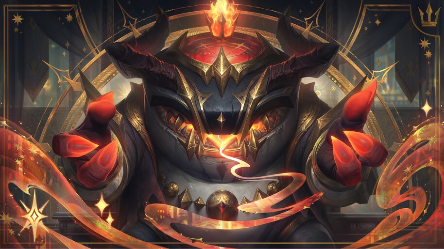 Arcana Tahm Kench LoL 4K 8K #31a Wallpaper