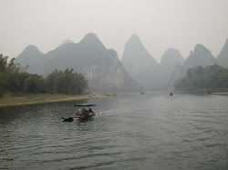 Paysage très «zen» sur le fleuve Lijang