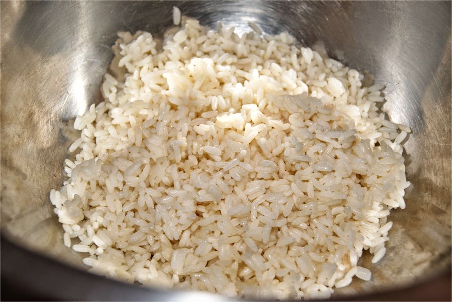 Ensalada de arroz paso 1