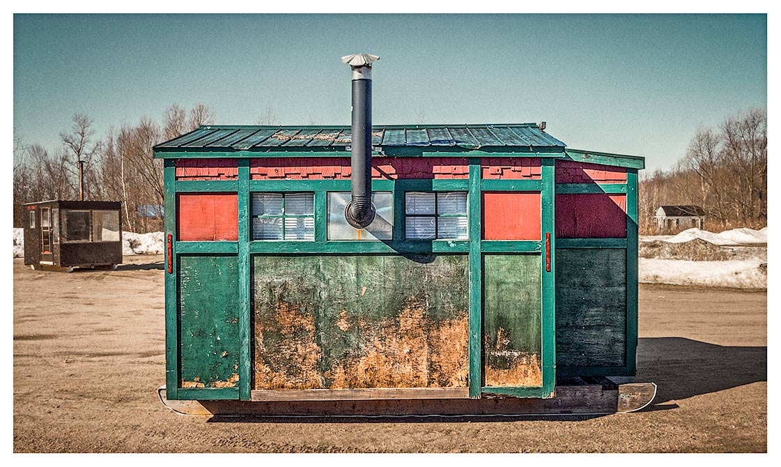 Silverpixel ICE FISHING HUT, CALLANDER, ONTARIO