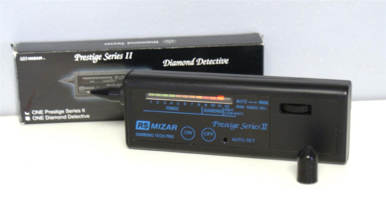 MIZAR DIAMOND TESTER RS PRESTIGE II JEWELRY TESTING STONES Gold