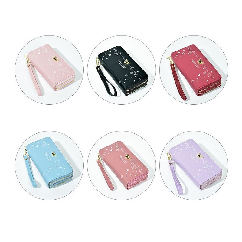 Ví Nữ Dài Cầm Tay Cao Cấp Sang Trọng Phong Cách Hàn Quốc TVNN310 Ví Nữ Dài Cầm Tay Cao Cấp Sang Trọng Phong Cách Hàn Quốc TVNN310