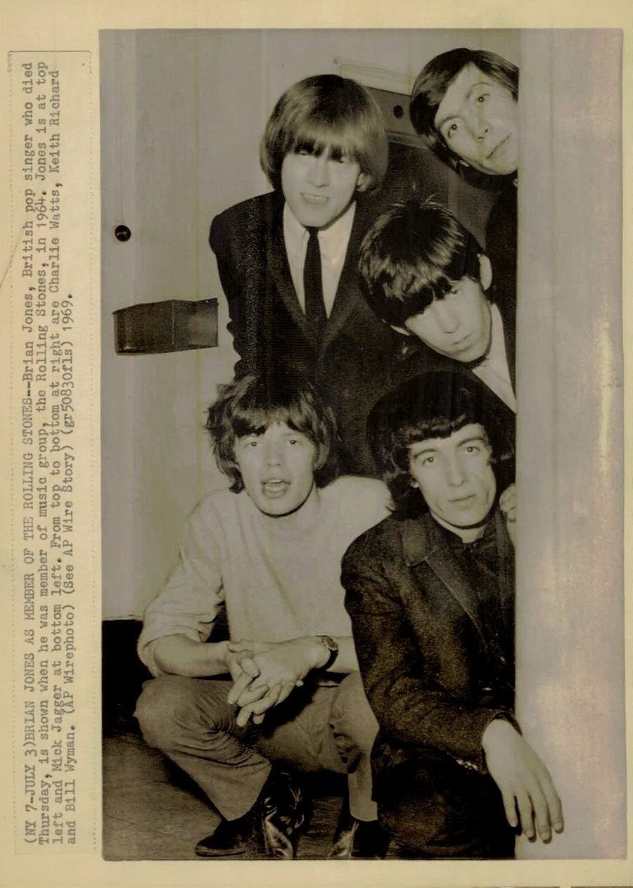 The Rolling Stones 1963 to 1969 The Brian Jones Era: Brian Jones - AP ...