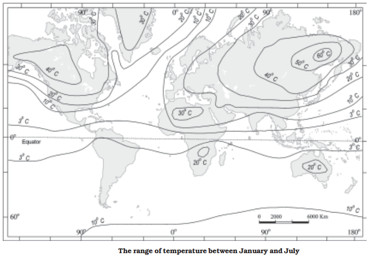 Notes of Ch 9 Solar Radiation, Heat Balance and Temperature Class 11th
