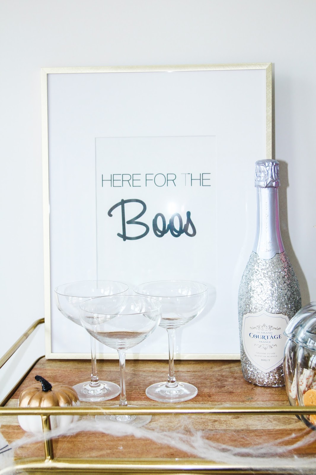 Glam Pink Fall Bar Cart Ideas Celebration Stylist Popular Party