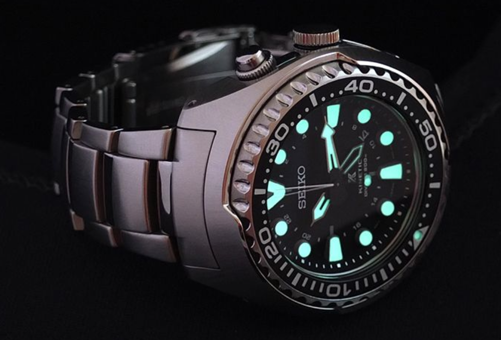 C-segment Wrist Watches: Seiko Prospex Kinetic GMT model no. SUN019P1