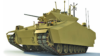 Гибридный танк от BAE Systems,