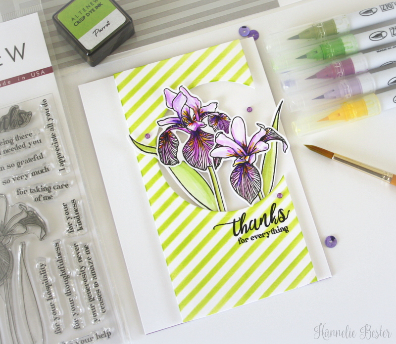 Enchanted-iris-stamp-set