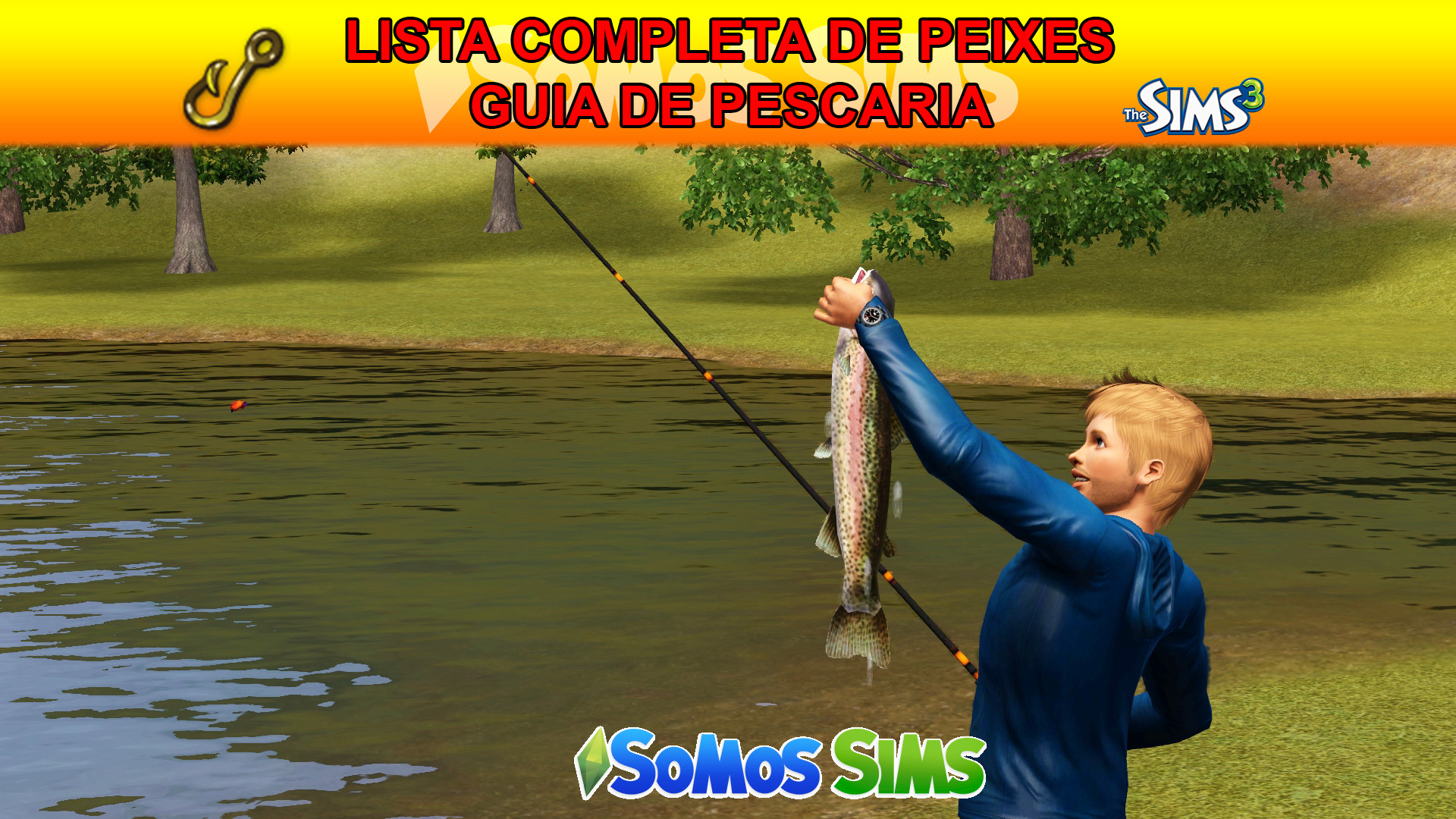 Lista de Peixes do The Sims 3 GUIA de Pescaria