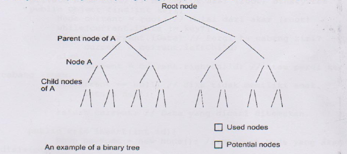 Contoh dan Penjelasan Program Java Tree - Dhanjunkie21