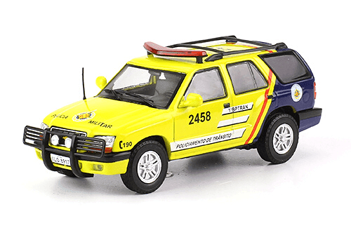 chevrolet collection, coleção chevrolet, chevrolet blazer policiamento de trânsito 1:43