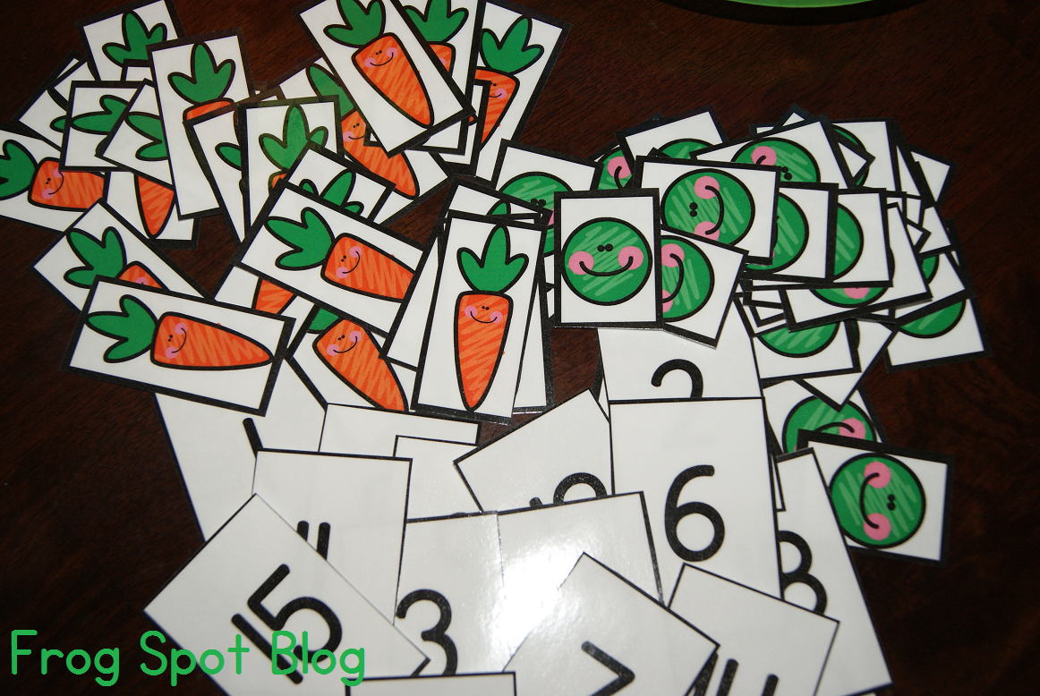 Peas and Carrots An Addition Game From the Pond