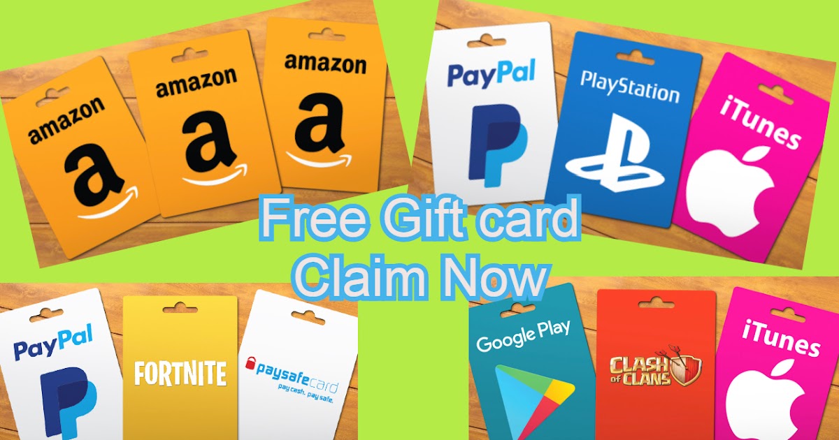 Free amazon Gift card codes claim free paypal money