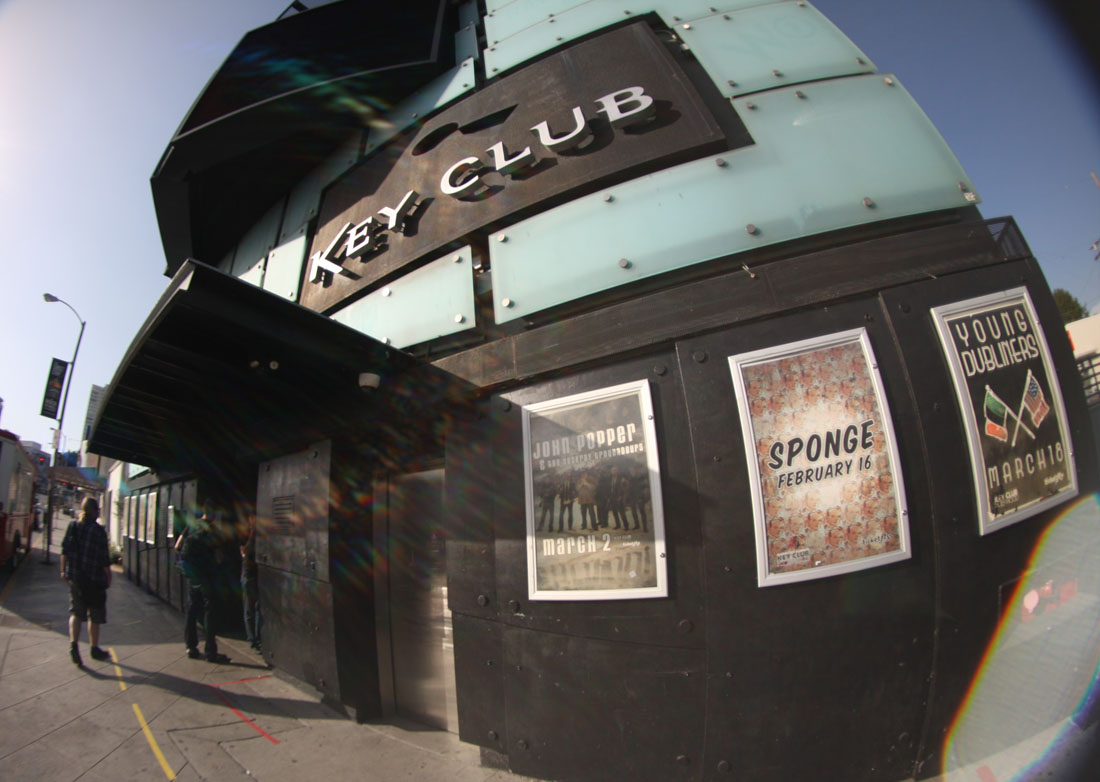 Rotten Sound Tour Blog 8Feb2011 Key Club West Hollywood, CA